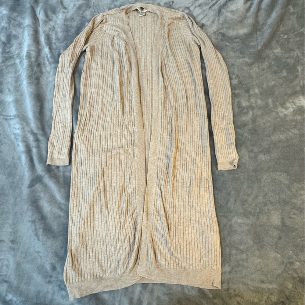 🌟5 for $25 | Revamped Beige Long Cardigan

#1299